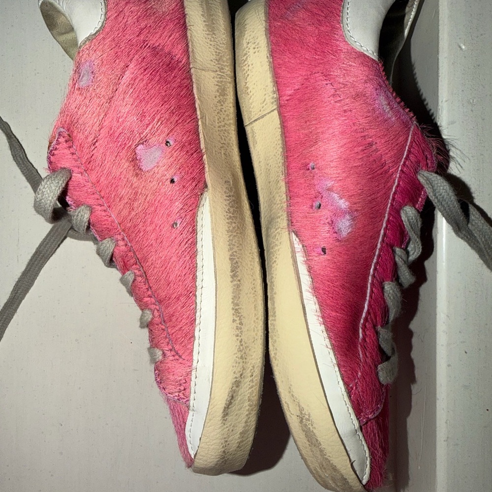 Golden Goose Pink Pony Sneakers - Picture 7 of 12